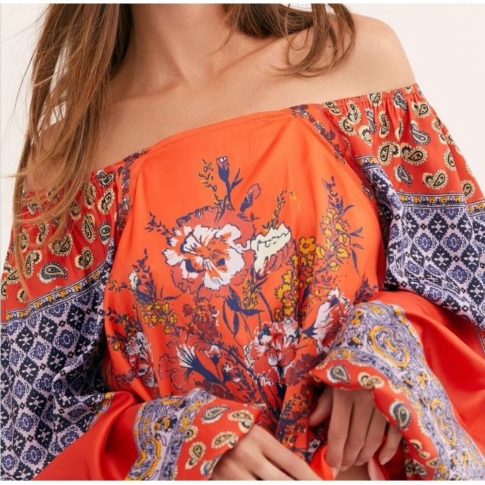 Free people Positano boho tunic top - Picture 6 of 11